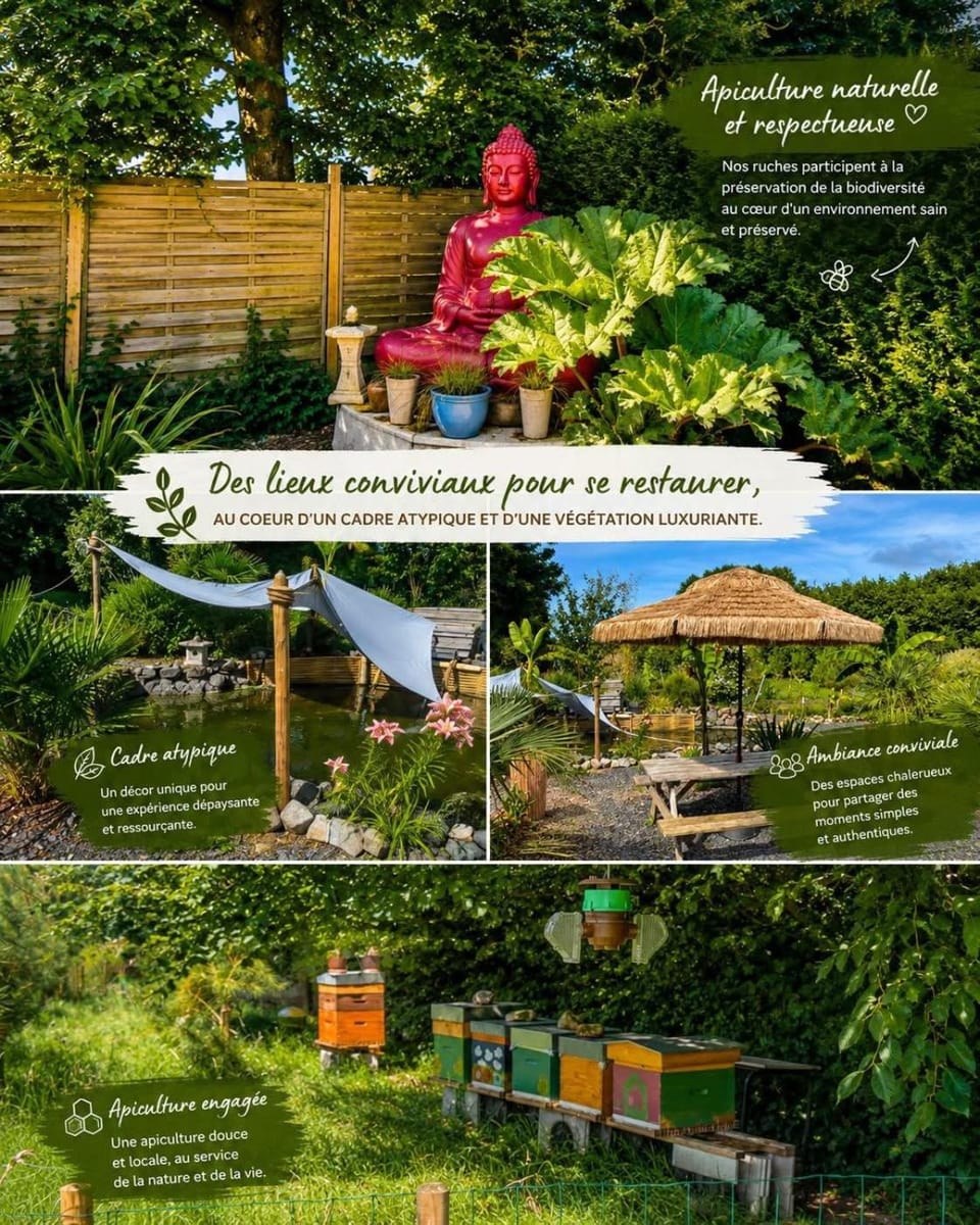 Exotisme au rendez-vous chez nous Campground/ 
RV Resort in Normandy