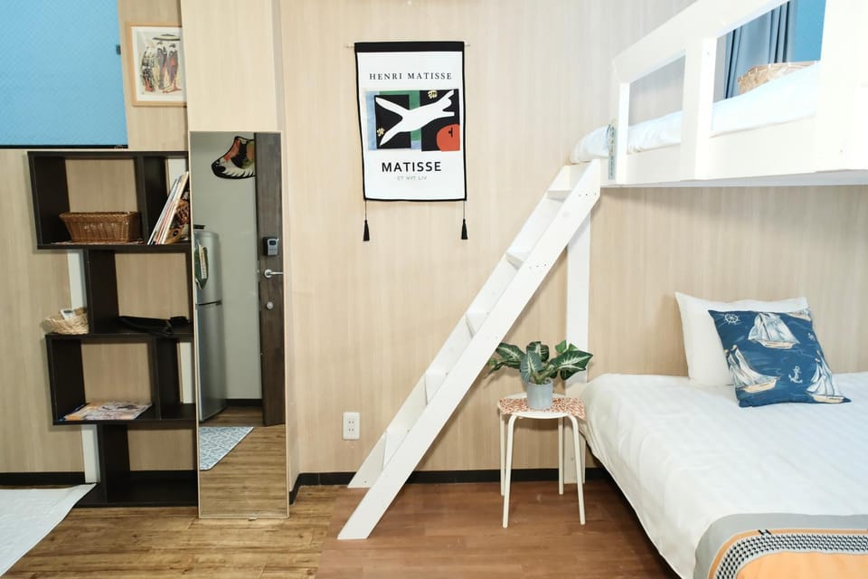 Skyhotel 晴空塔商圈 车站3分钟 直达机场 涉谷 迪士尼 上野 浅草13 Apartment in Japan