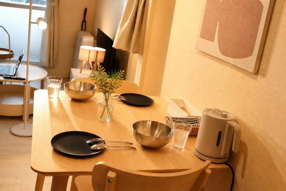 Central Sapporo Walk to Susukino, Nakajima park Free Wi-Fi Apartment in Sapporo