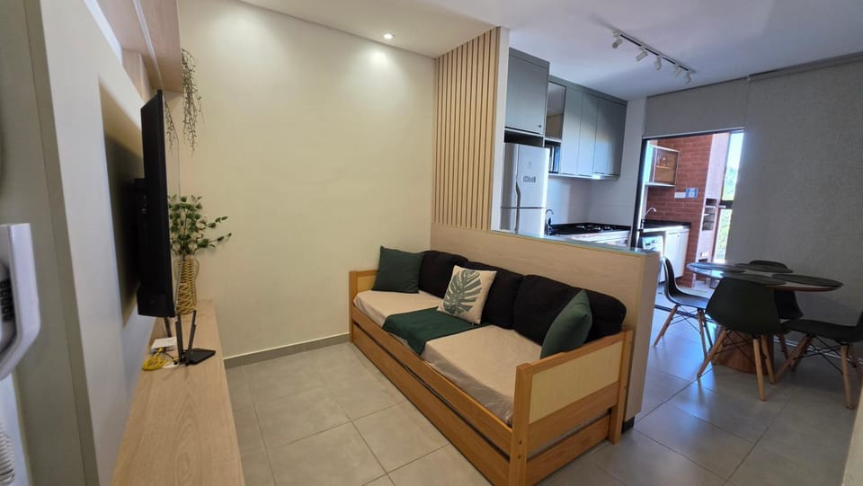 Bed, Living room