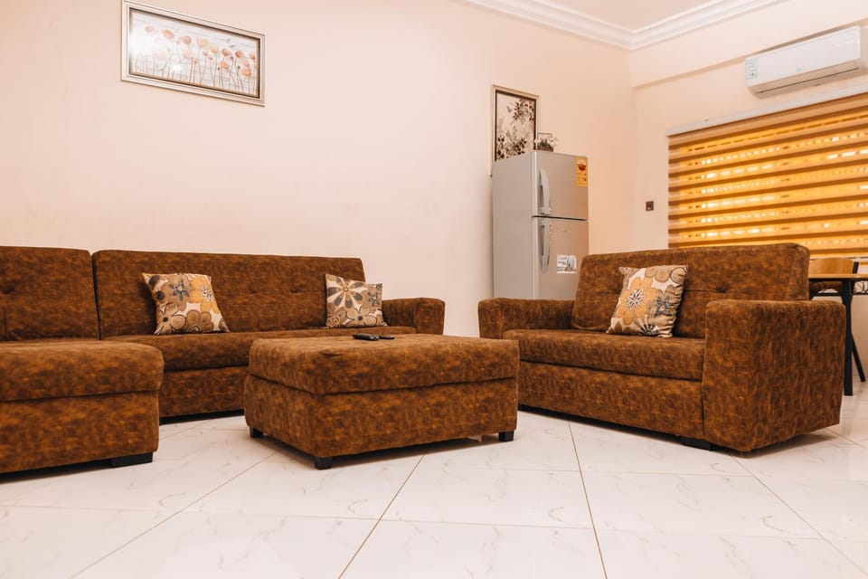 Living room, Seating area, air conditioner