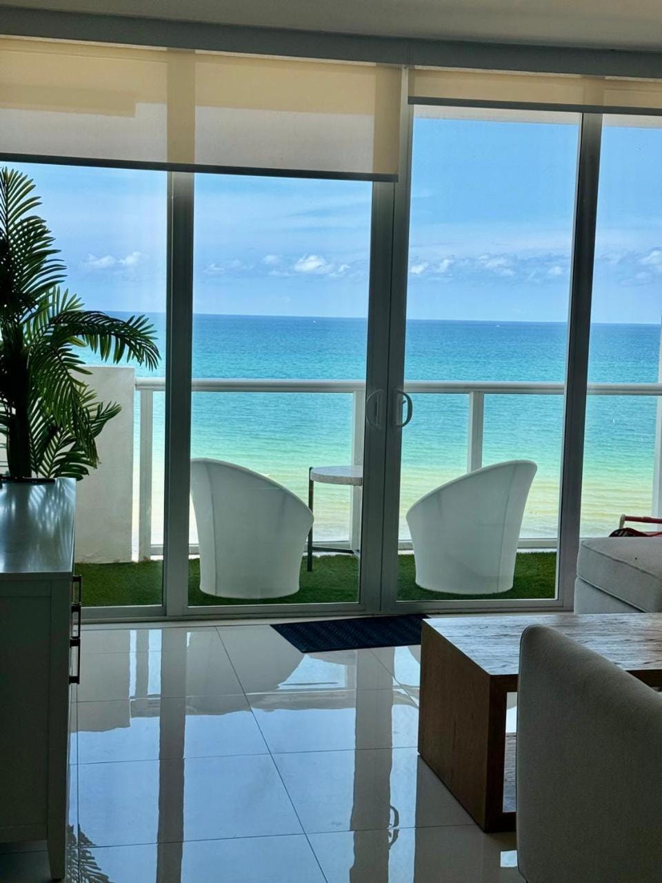 Natural landscape, Living room, Seating area, Sea view