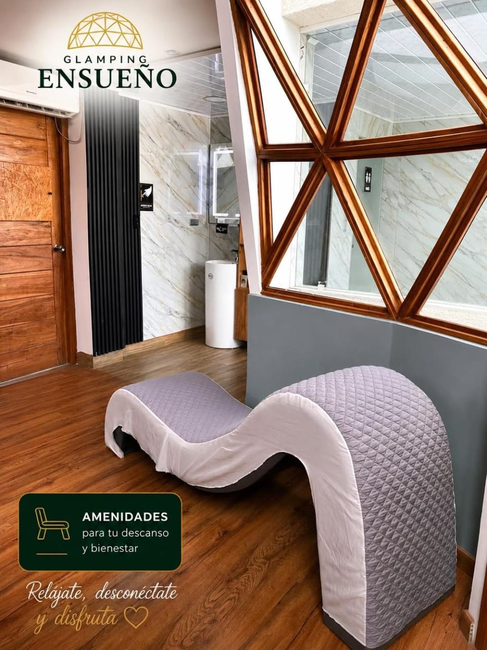 Glamping De Ensueños Campground/ 
RV Resort in Tungurahua, Ecuador