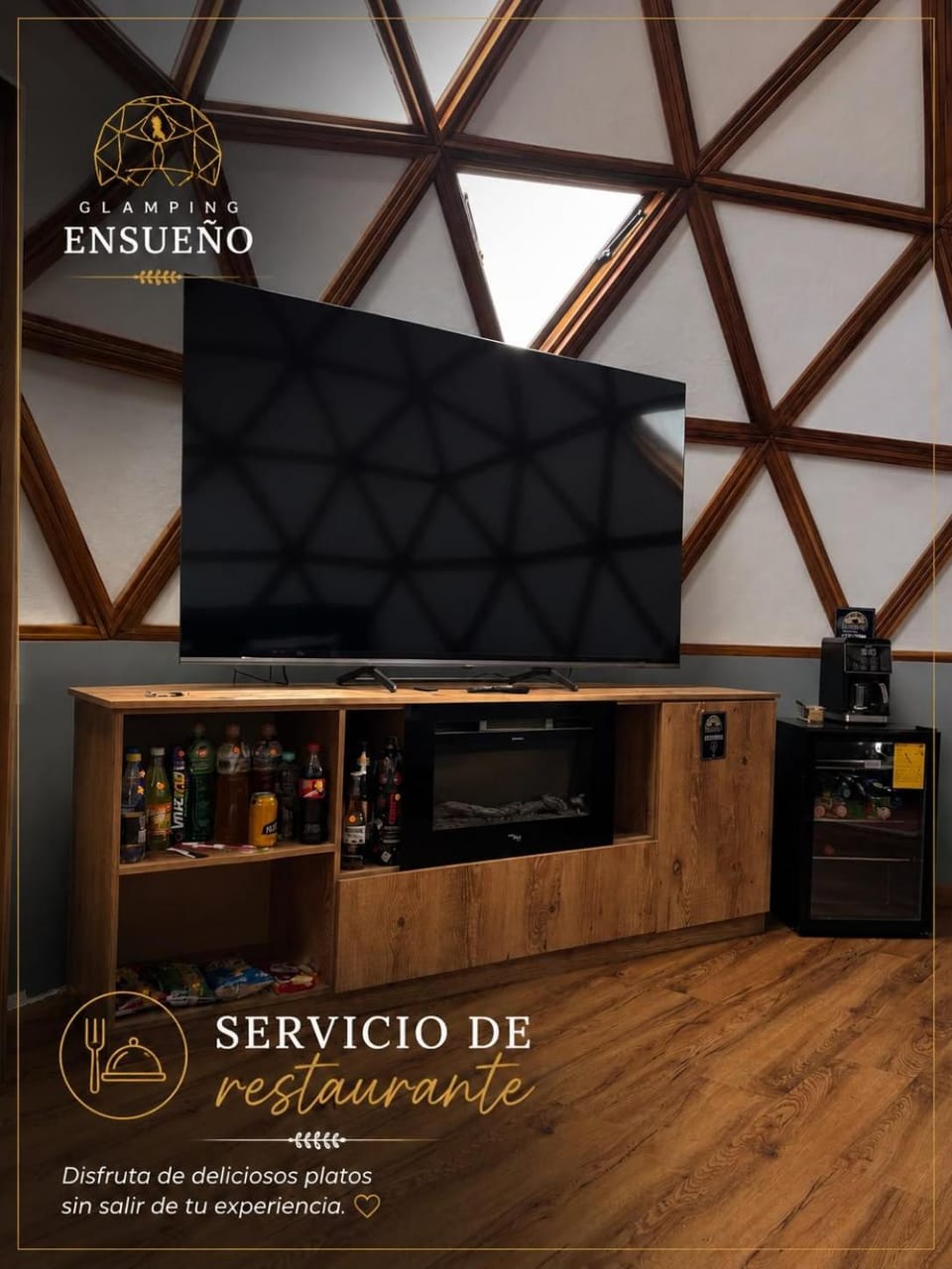 Glamping De Ensueños Campground/ 
RV Resort in Tungurahua, Ecuador