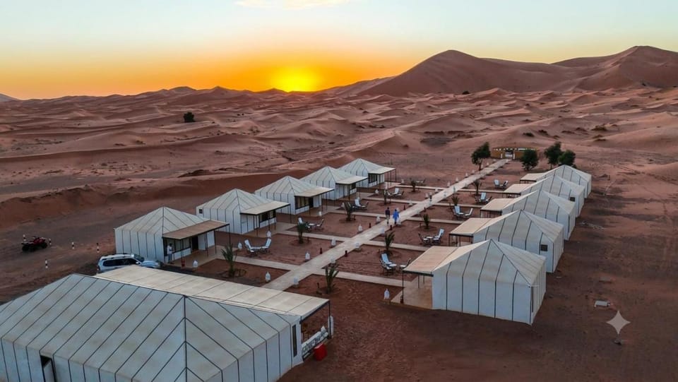 Merzouga Dunes & Stars Luxury Camp Luxury tent in Morocco