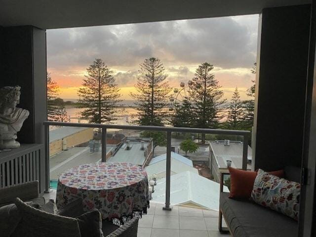 Patio, Living room, Lake view, Sea view