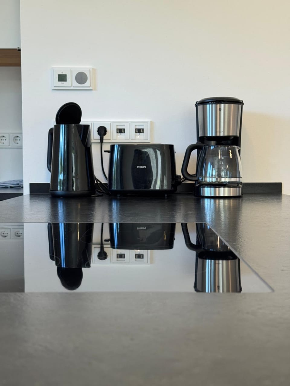 Coffee/tea facilities, Kitchen or kitchenette, toaster