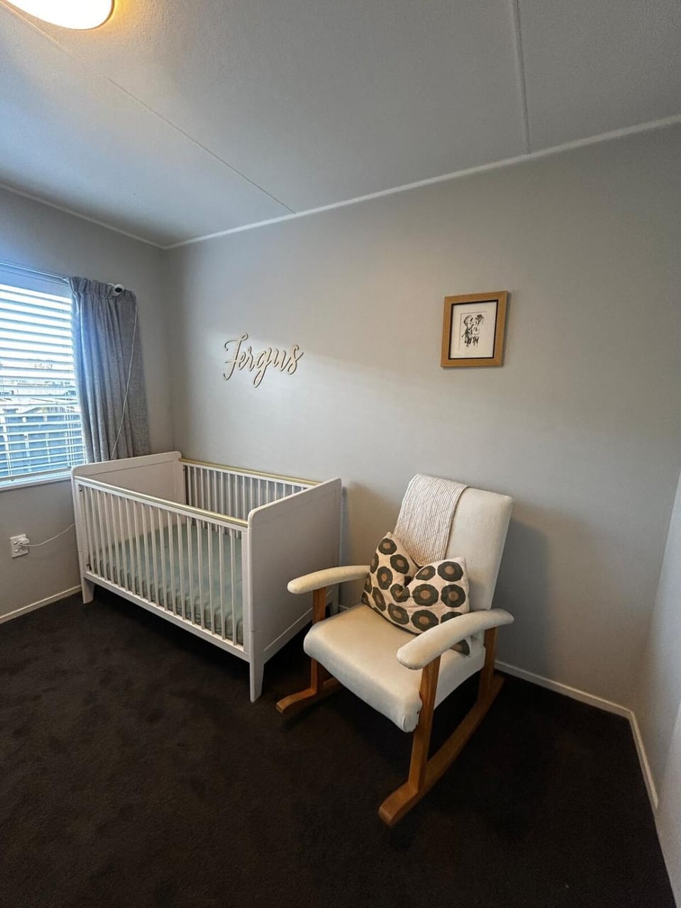 Bedroom, cot
