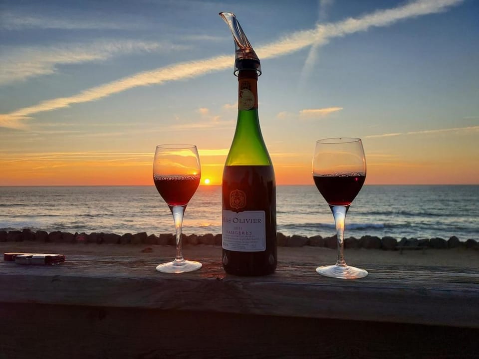 Natural landscape, Food and drinks, Beach, Sunset