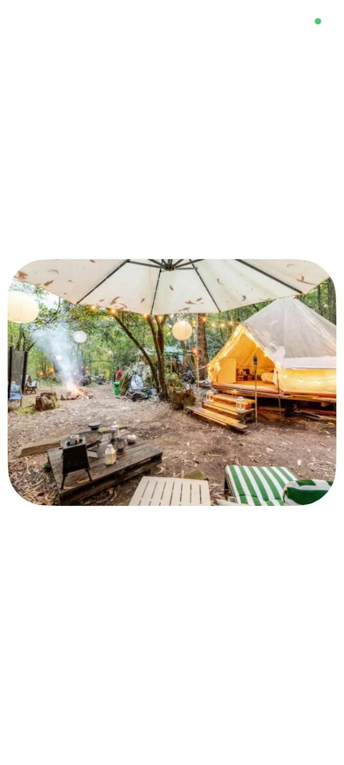 Glamping WoW experience Luxury tent in Western coast of Cantabria