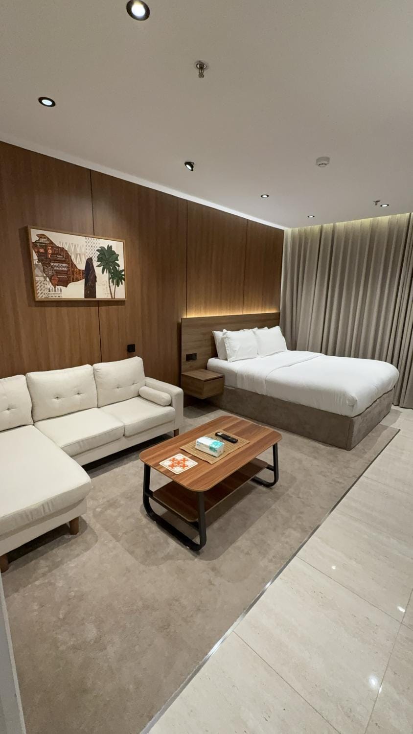 Cozy, quiet studio with a side sofa seating area Apartment in Al Khobar