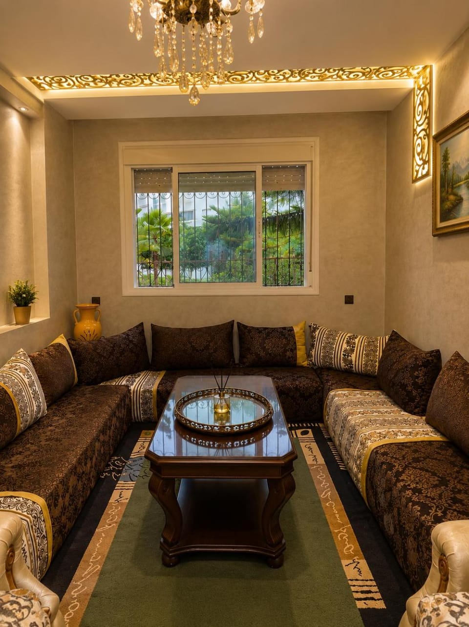Luxury Moroccan-Style Apartment with Elegant Interiors Apartment in Tangier
