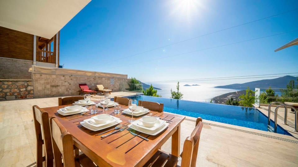 Day, Sea view, Swimming pool, sunbed