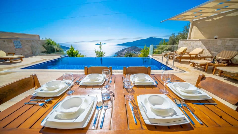 Patio, Sea view, Swimming pool