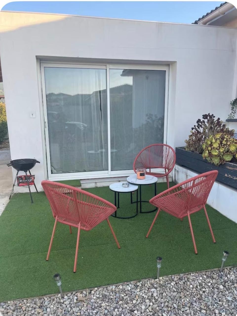 Patio, Garden view