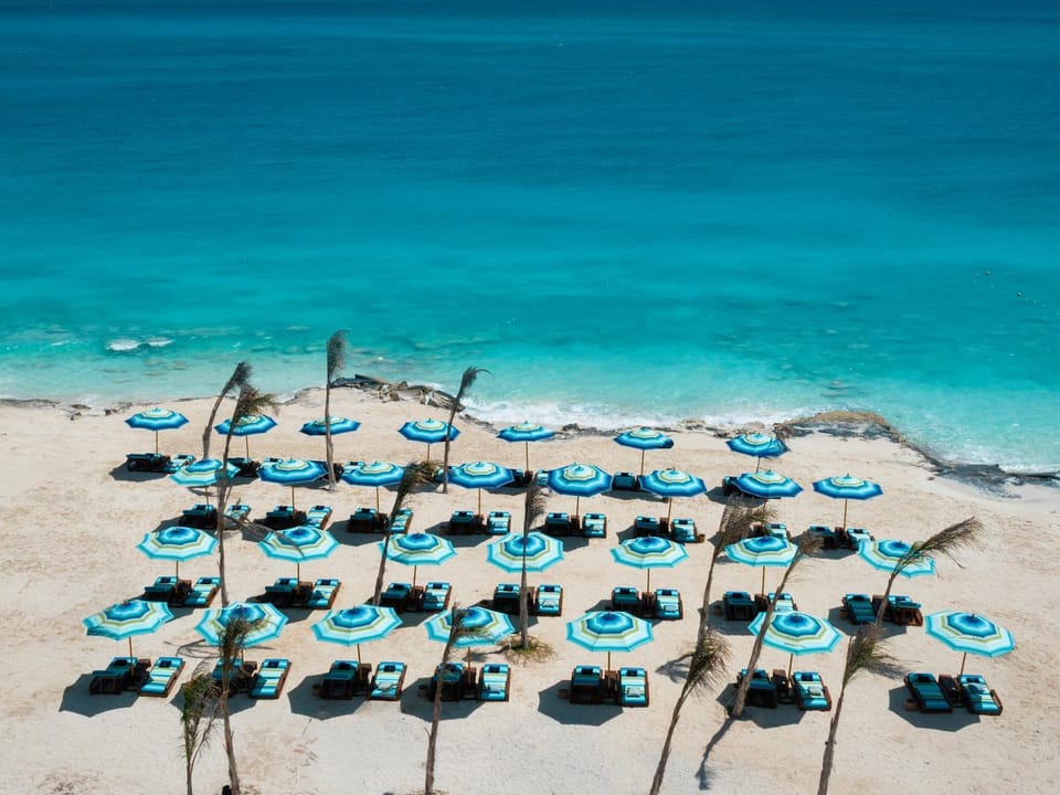 Summer, Beach, sunbed
