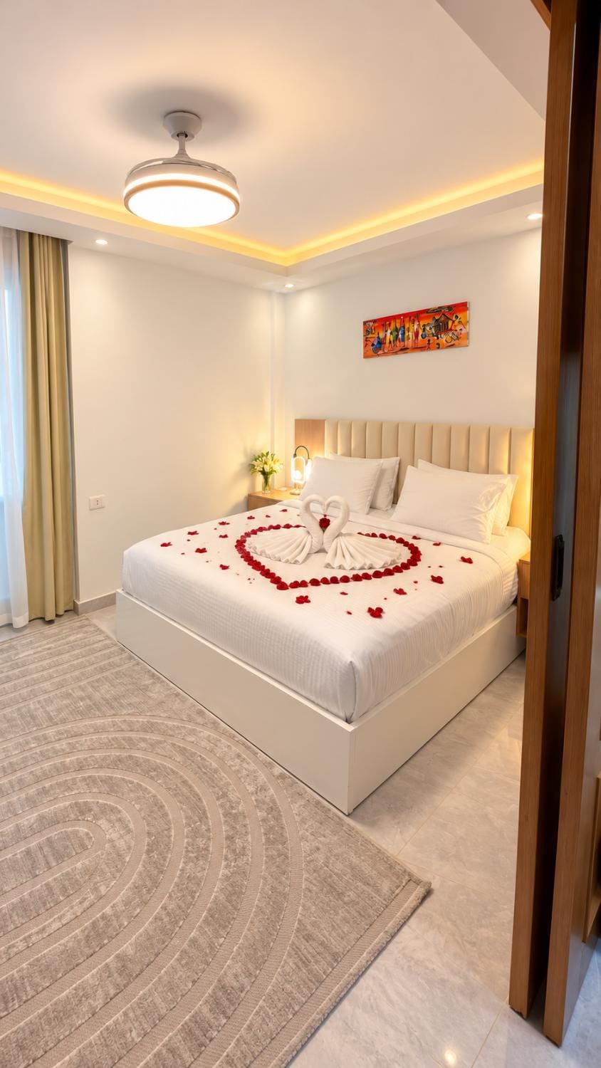 Bed, Bedroom, wedding