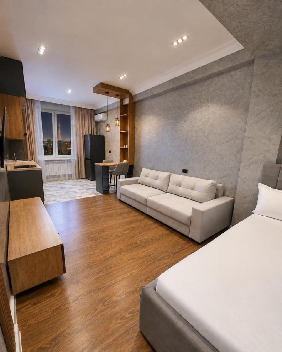 Modern Studio with Tashkent TV Tower View Apartment in Europe