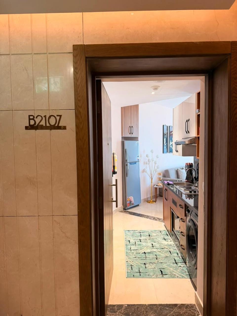 Sea View 1BR at Alamein Towers Apartment in Egypt