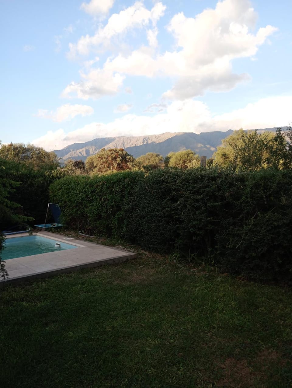 Natural landscape, Mountain view, Swimming pool