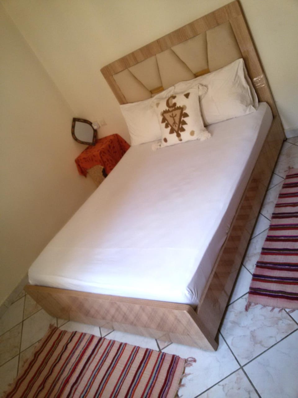 Bedroom, hair dryier, wardrobe