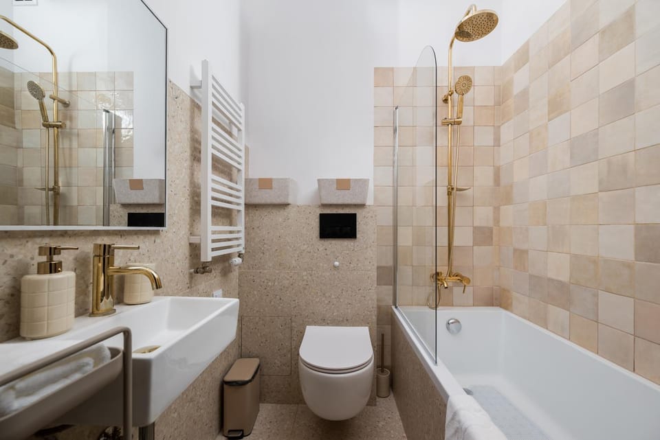 Toilet, Bathroom, Bath, towels