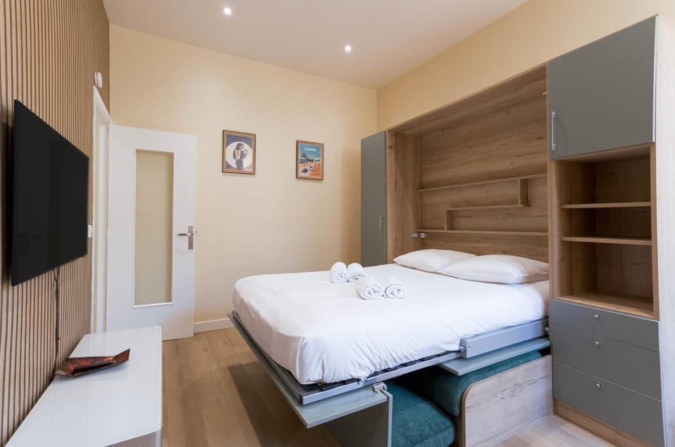 Santeny - Studio Central, clim, proche Palais&Plage Apartment in Cannes