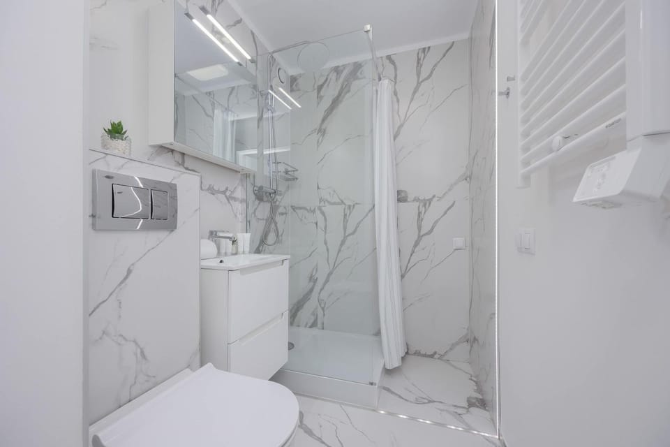 Shower, Toilet, Bathroom, towels