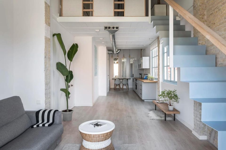 Cabañal Blue Dream Loft Apartment in Valencia