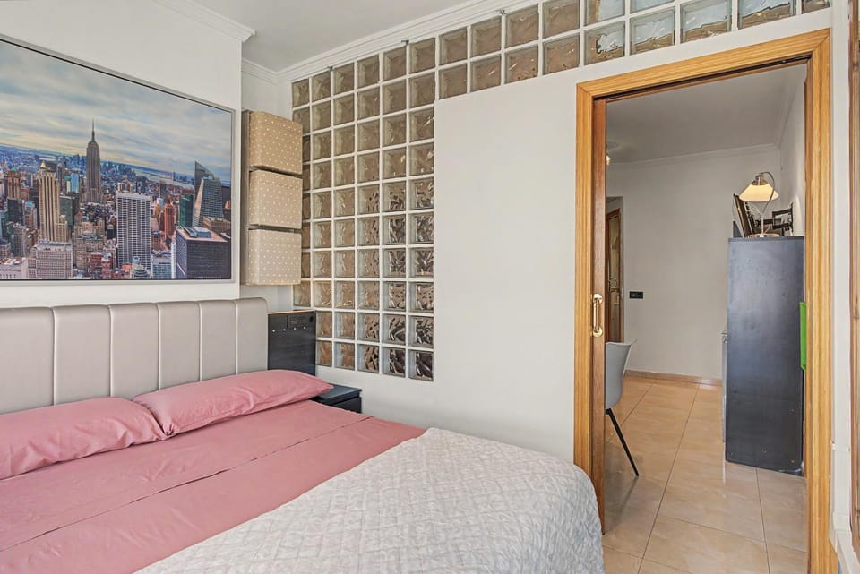 Property building, Living room, Bedroom