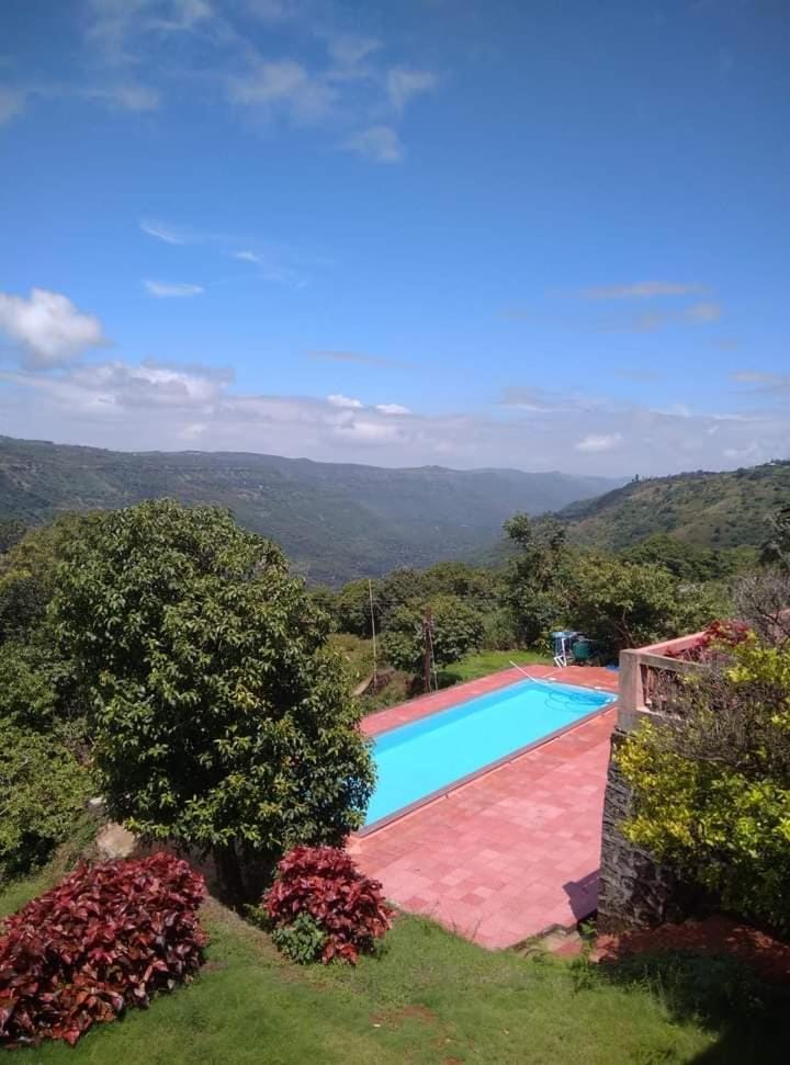 Natural landscape, Mountain view, Pool view, Swimming pool