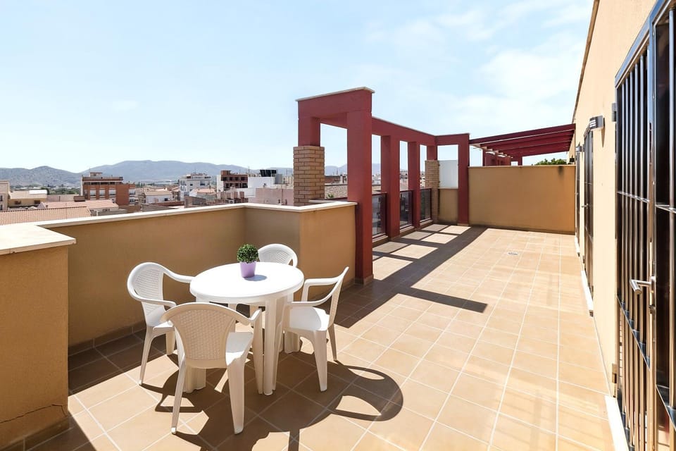 Gran Terraza Privada Luminosa Aire Acondicionado y Wifi Apartment in Region of Murcia