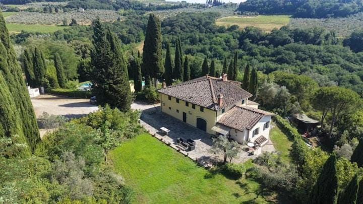 Villa Chianti sunset private pool By TripCare Villa in San Casciano Val Pesa