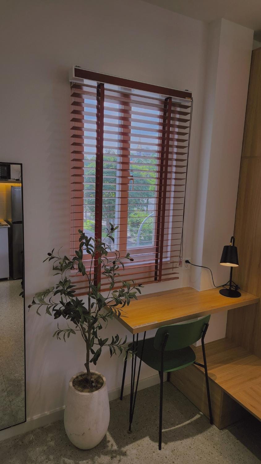 D1 Heart - Kitchen & Rooftop - Komorebi at Cozinema Apartment in Ho Chi Minh City