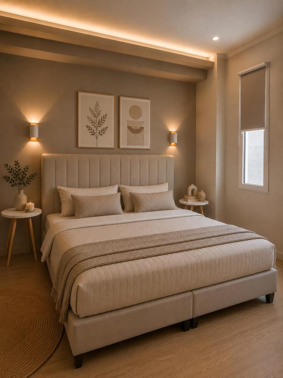 Bed, Photo of the whole room, Bedroom