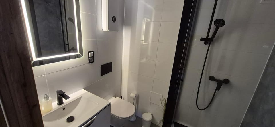 Shower, Toilet, Bathroom, towels