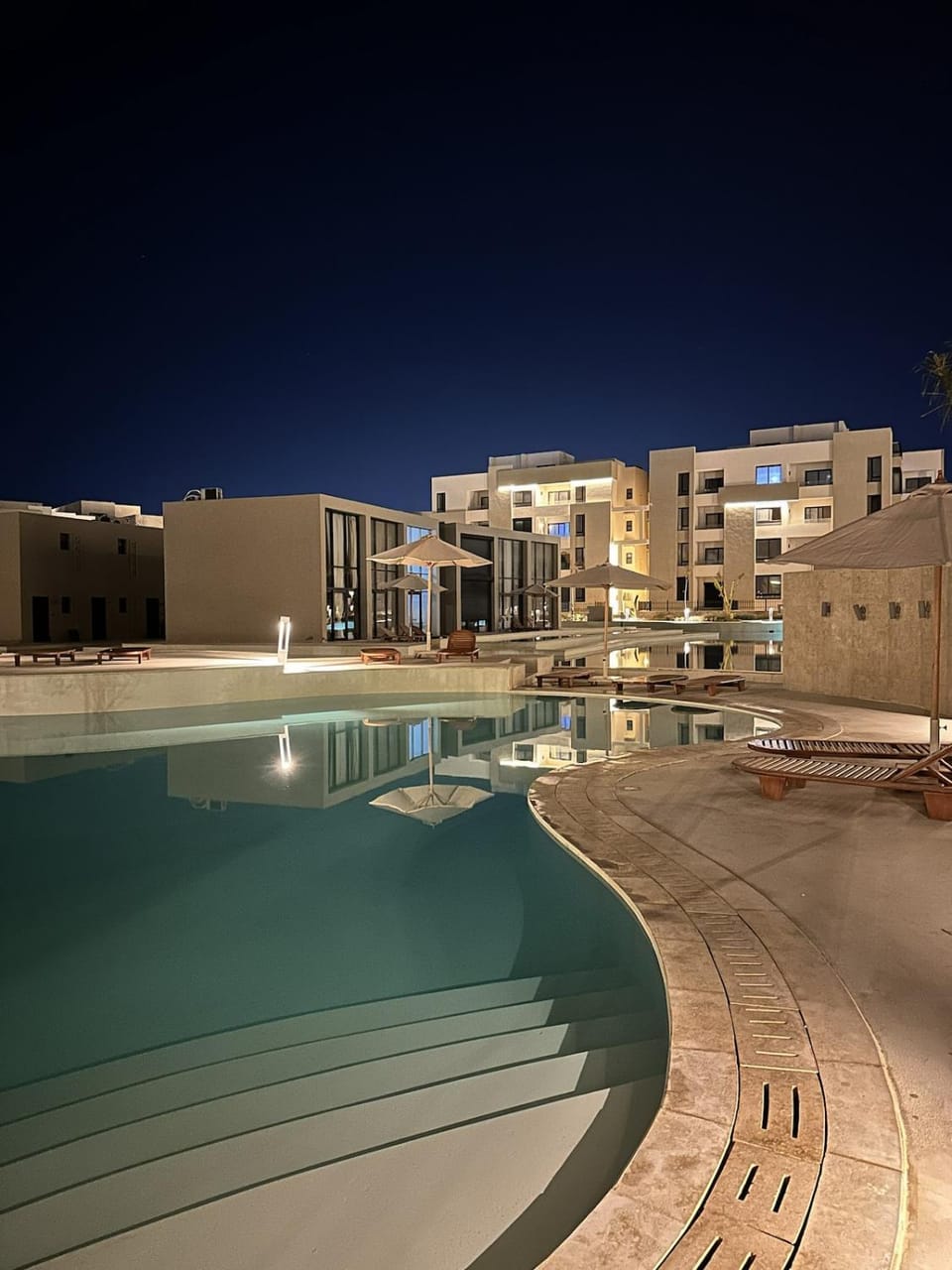 2BDR Pool View Chalet l Zahra Sidi Abd El Rahman Apartment in Egypt