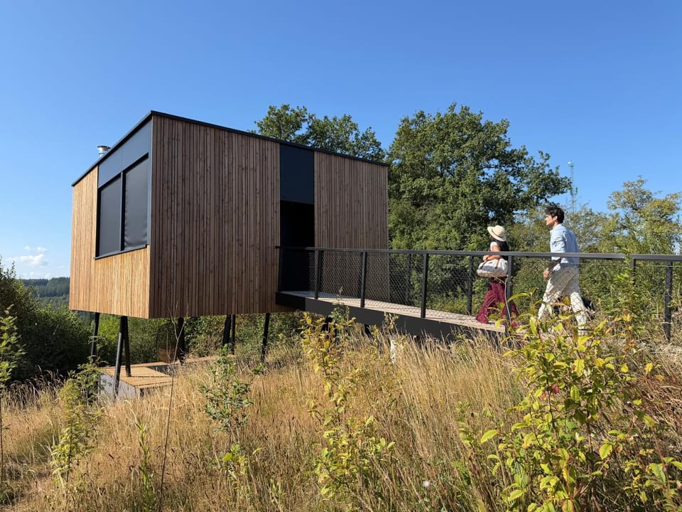 Roisechamp Nature lodge in Belgium
