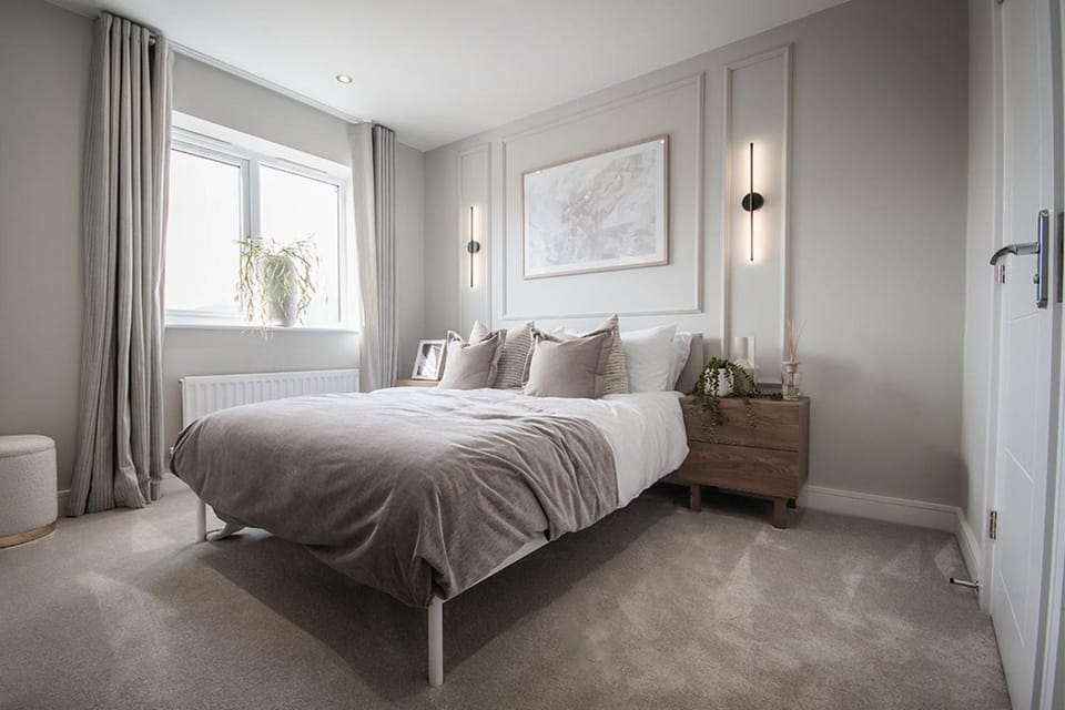 Bed, Bedroom