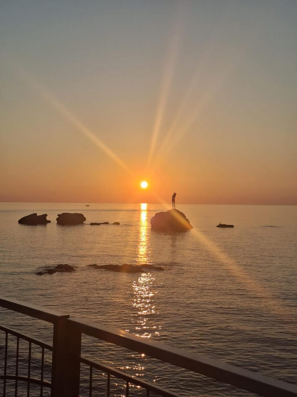 Natural landscape, Sea view, Sunrise, Sunset