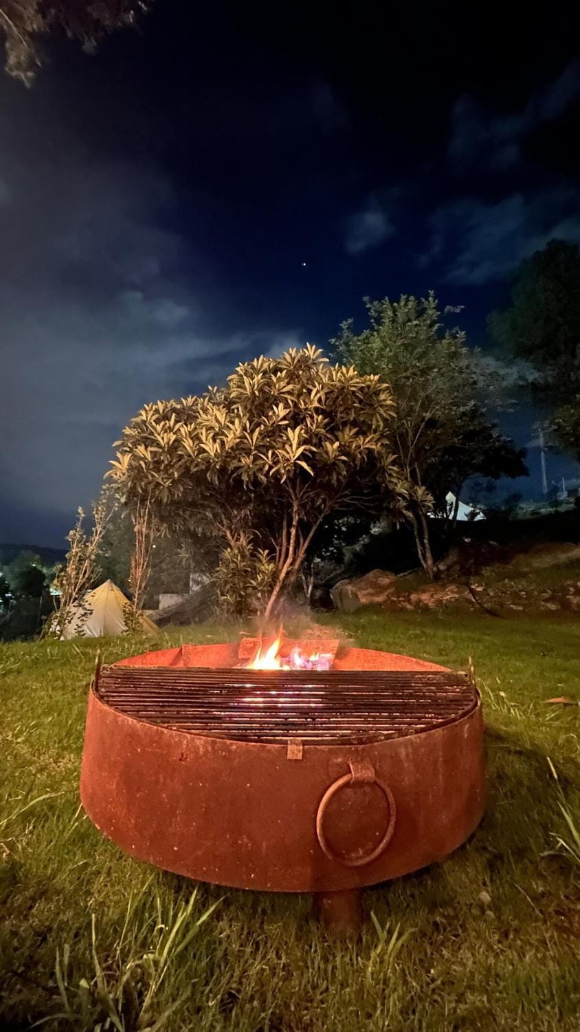 Glamping in the woods above the lake Luxury tent in Villa Carlos Paz