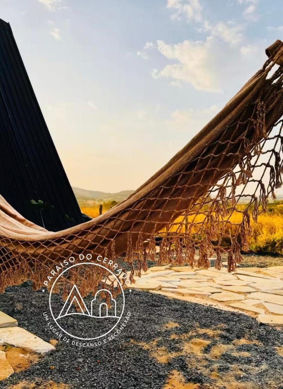 Cabana Ypê, um chalé Romântico para Casais Luxury tent in State of Goiás