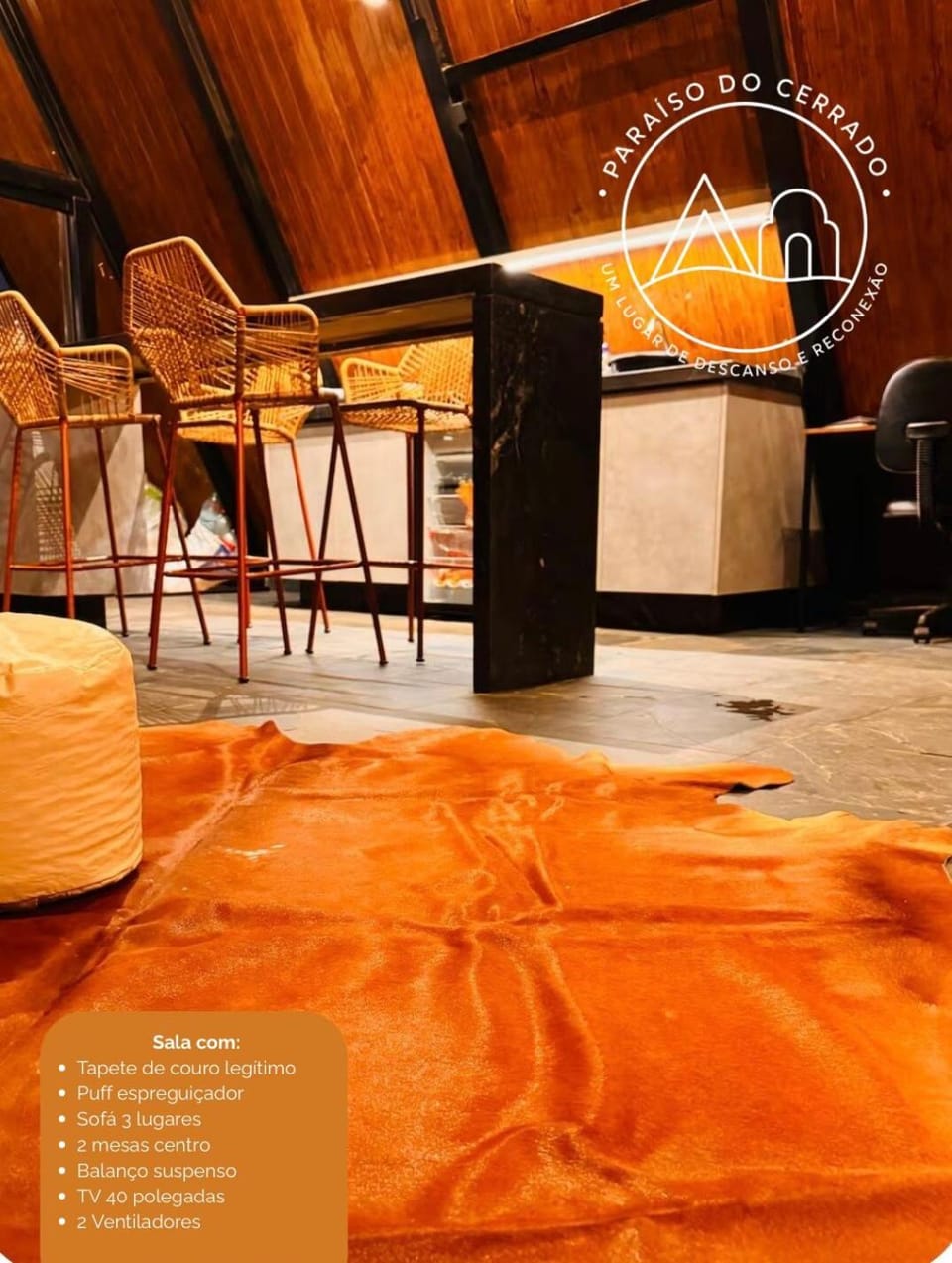 Cabana Ypê, um chalé Romântico para Casais Luxury tent in State of Goiás