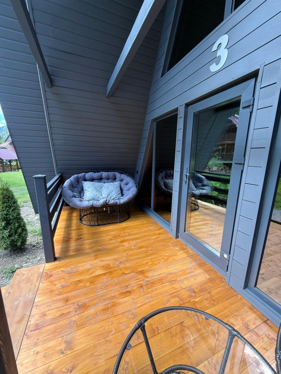 У Віти A-frame 3 Villa in Ukraine