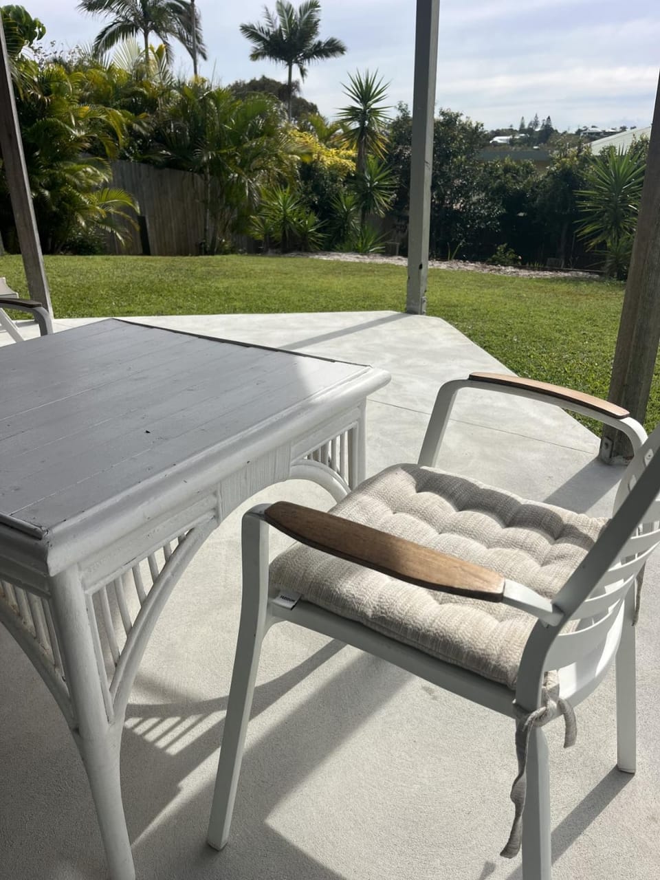 Patio, Seating area, Garden view