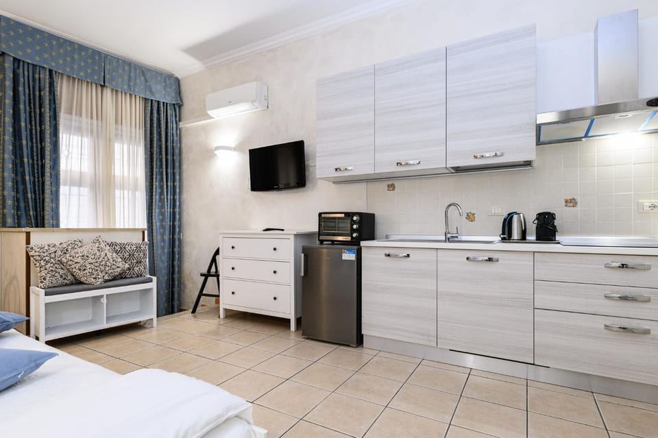 TV and multimedia, Coffee/tea facilities, Kitchen or kitchenette, Photo of the whole room, minibar, pet friendly, stove
