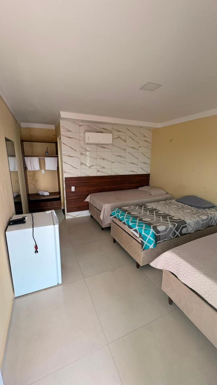 Bed, Bedroom, towels, wardrobe