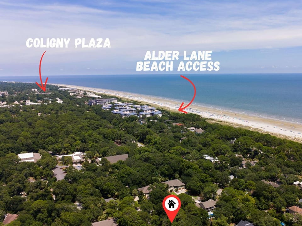 Artist's Cottage - Eclectic Retreat Near Coligny House in South Forest Beach