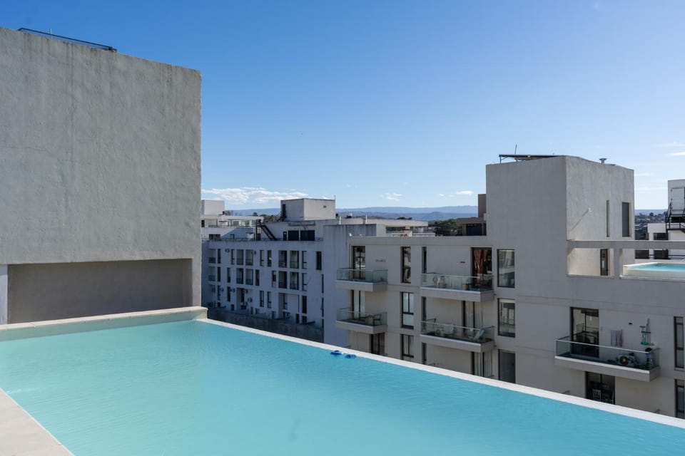 Property building, Day, Pool view, Swimming pool