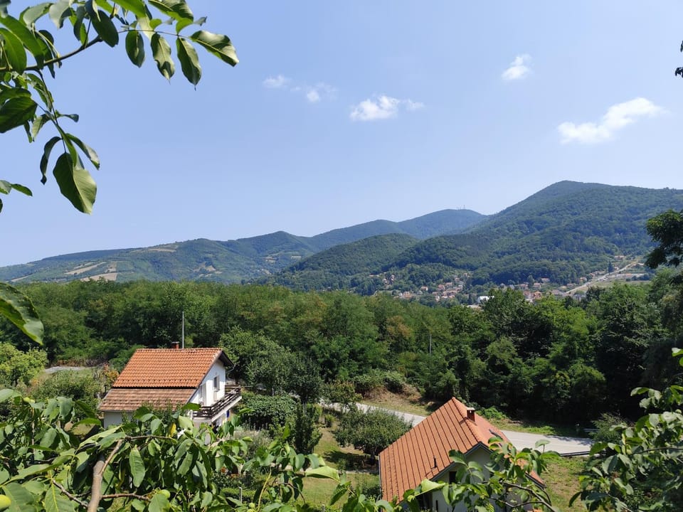 Spring, Day, Natural landscape, Mountain view